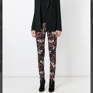 Alice + Olivia floral skinny jeans Jane stretchy
